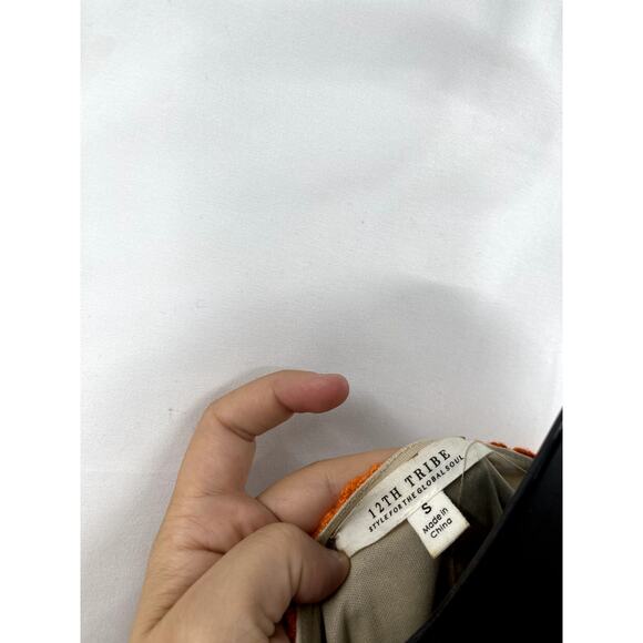 12th  Tribe Striped Cutout Long Sleeve Mini Dress - Picture 4 of 5